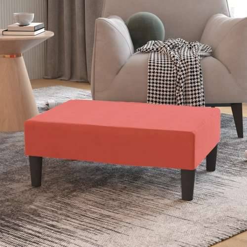 Oslonac za noge ružičasti 78 x 56 x 32 cm baršunasti - Ružičasta 1 Cijena