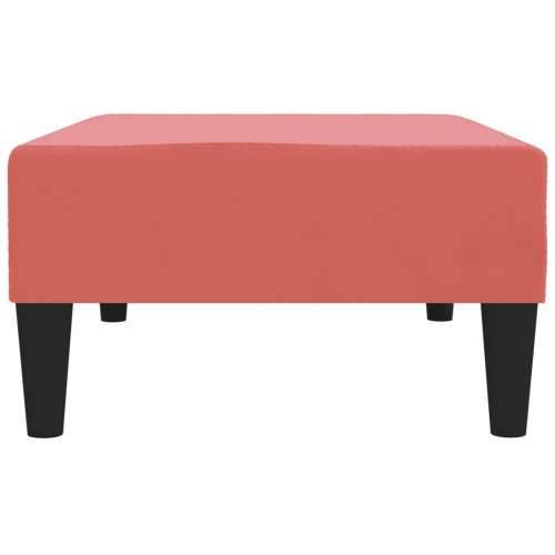 Oslonac za noge ružičasti 78 x 56 x 32 cm baršunasti - Ružičasta 1 Cijena