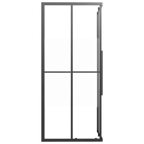 Tuš kabina polumatirana ESG 90 x 70 x 180 cm crna - 90 x 70 x 180 cm napola matirano Cijena