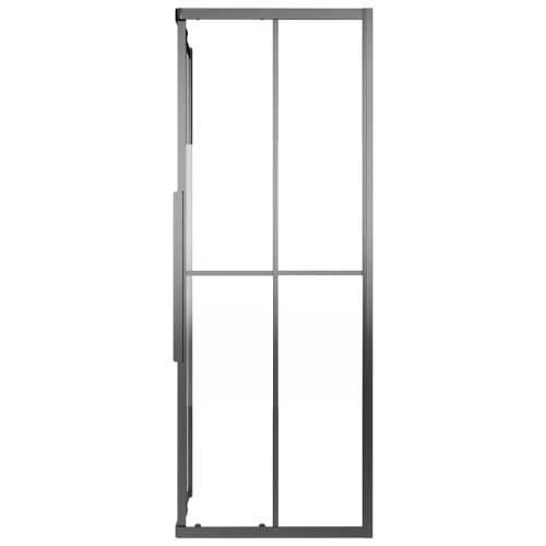 Tuš kabina polumatirana ESG 90 x 70 x 180 cm crna - 90 x 70 x 180 cm napola matirano Cijena