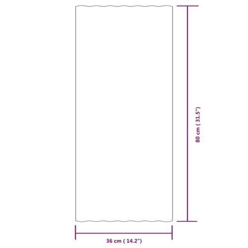 Krovni paneli 12 kom od čelika obloženog prahom sivi 80 x 36 cm Cijena