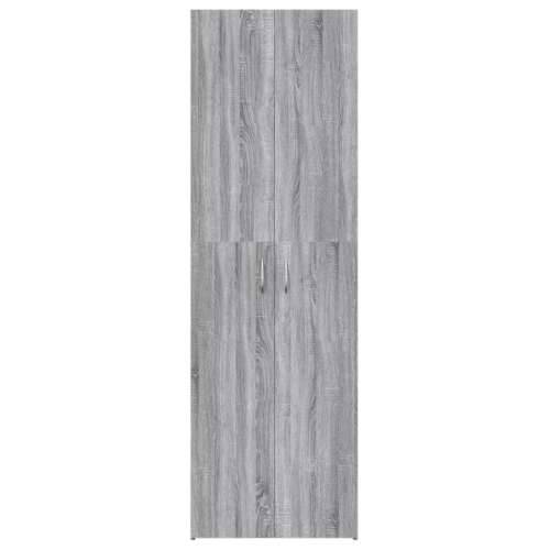 Uredski ormarić boja hrasta sonome 60 x 32 x 190 cm drveni - Sivi hrast sonoma 60 x 32 x 190 cm 1 Cijena