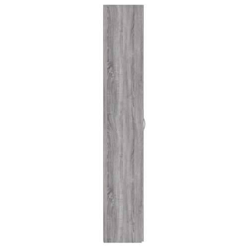 Uredski ormarić boja hrasta sonome 60 x 32 x 190 cm drveni - Sivi hrast sonoma 60 x 32 x 190 cm 1 Cijena