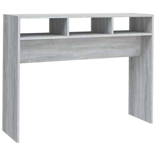 Konzolni stol boja hrasta sonome 105x30x80 cm konstruirano drvo - 1 Sivi hrast sonoma 105 cm Cijena