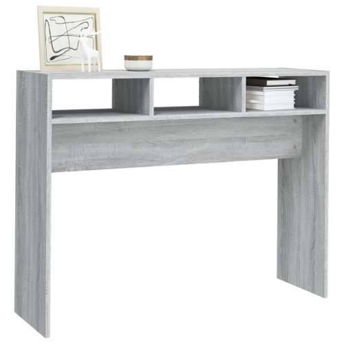 Konzolni stol boja hrasta sonome 105x30x80 cm konstruirano drvo - 1 Sivi hrast sonoma 105 cm Cijena