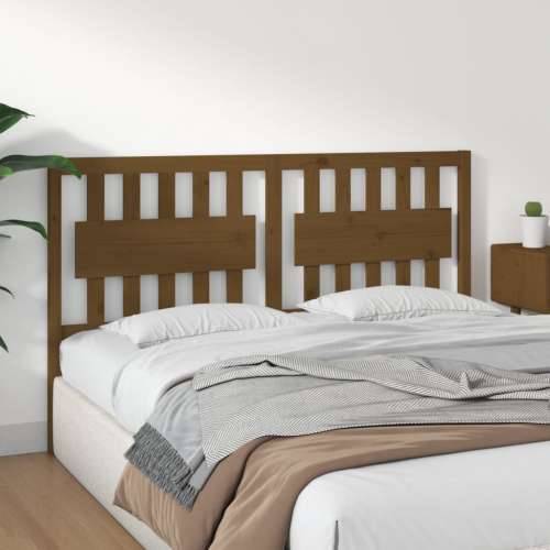 Uzglavlje za krevet boja meda 155,5x4x100 cm masivna borovina Cijena