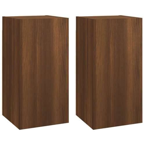 TV ormarići 2 kom boja smeđeg hrasta 30,5 x 30 x 60 cm drveni - Smeđi hrast 2 60 cm Cijena