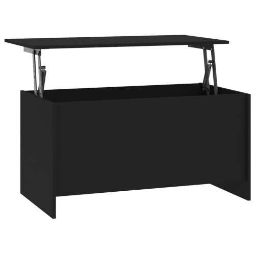 Stolić za kavu crni 102 x 55,5 x 52,5 cm od konstruiranog drva - Crna 102 x 55 x 52.5 cm 1 Cijena