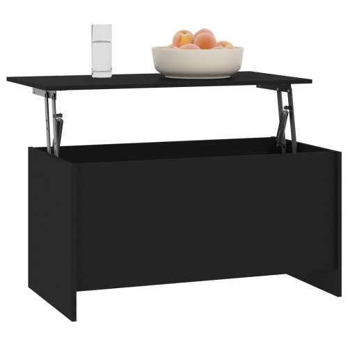 Stolić za kavu crni 102 x 55,5 x 52,5 cm od konstruiranog drva - Crna 102 x 55 x 52.5 cm 1 Cijena