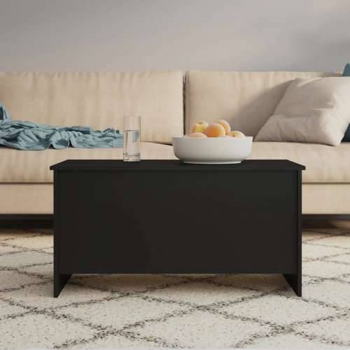 Stolić za kavu crni 102 x 55,5 x 52,5 cm od konstruiranog drva - Crna 102 x 55 x 52.5 cm 1 Cijena