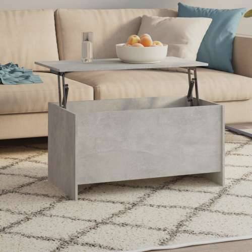 Stolić za kavu boja betona 102x55,5x52,5 cm konstruirano drvo - Beton siva 102 x 55 x 52.5 cm 1 Cijena