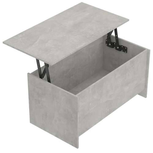 Stolić za kavu boja betona 102x55,5x52,5 cm konstruirano drvo - Beton siva 102 x 55 x 52.5 cm 1 Cijena