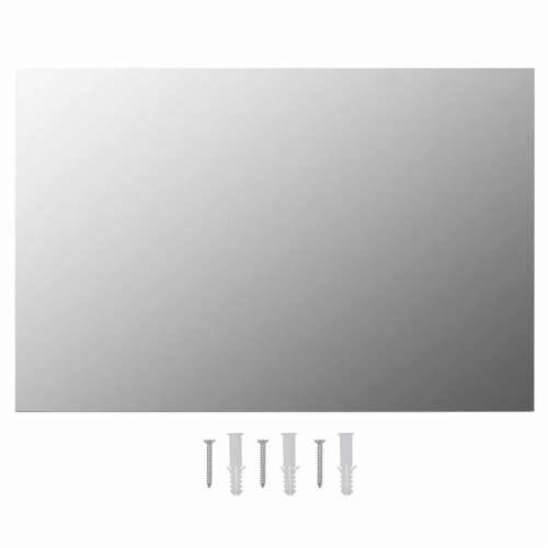 Zidno ogledalo s LED svjetlima pravokutno stakleno  - 60 x 40 cm 1 s LED svjetlima Cijena