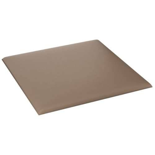 Zidne ploče od umjetne kože 12 kom cappuccino 30x30 cm 1,08 m² - Boja cappuccina 30 x 30 cm 12 Pravokutno Cijena