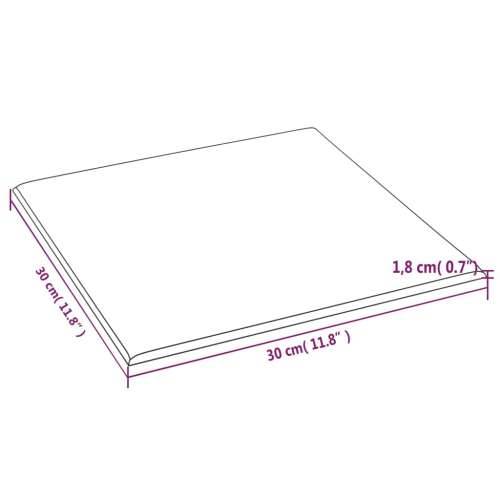 Zidne ploče od umjetne kože 12 kom cappuccino 30x30 cm 1,08 m² - Boja cappuccina 30 x 30 cm 12 Pravokutno Cijena