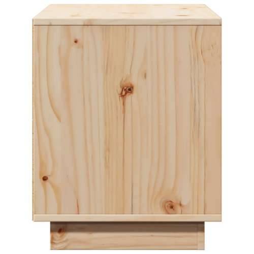 TV ormarić 74 x 35 x 44 cm od masivne borovine - Prirodna 1 Cijena