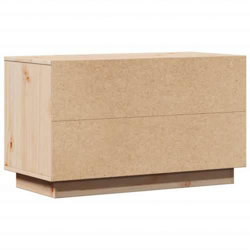 TV ormarić 74 x 35 x 44 cm od masivne borovine - Prirodna 1 Cijena