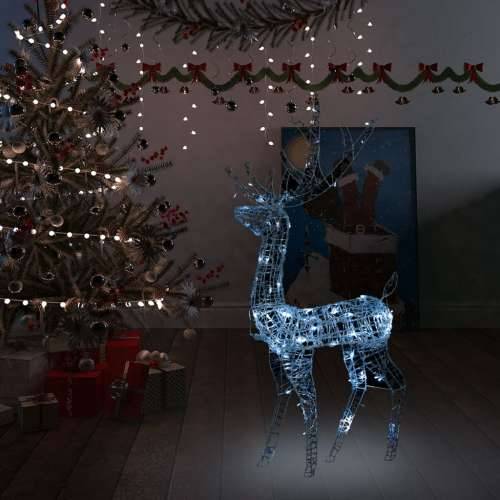 Akrilni ukrasni božićni sob 140 LED žarulja 120cm hladni bijeli Cijena