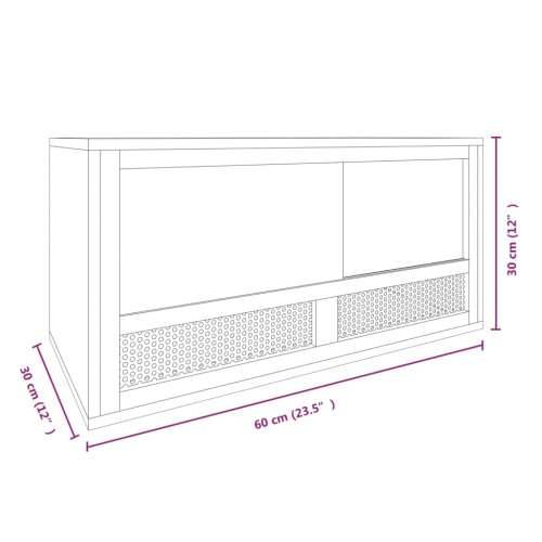 Terarij od konstruiranog drva 60 x 30 x 30 cm Cijena