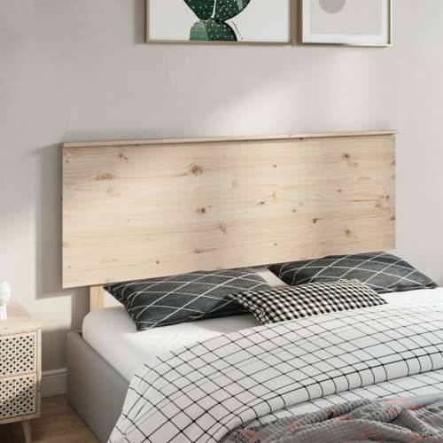 Uzglavlje za krevet 164 x 6 x 82,5 cm od masivne borovine - Prirodna 164 x 82.5 cm 1 Cijena