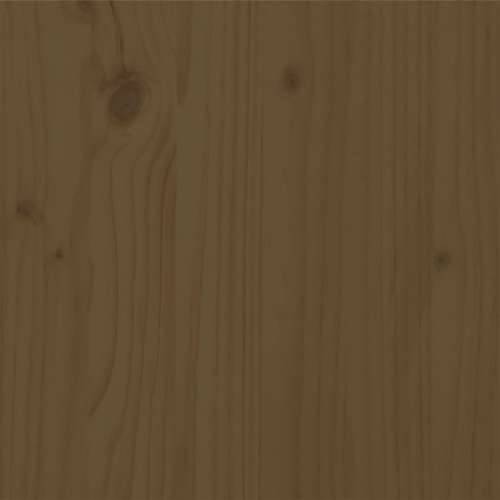 Okvir za krevet od masivne borovine boja meda 100 x 200 cm - boja meda 100 x 200 cm Cijena