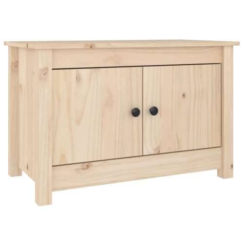Ormarić za cipele 70 x 38 x 45,5 cm od masivne borovine - Prirodna 1 Cijena