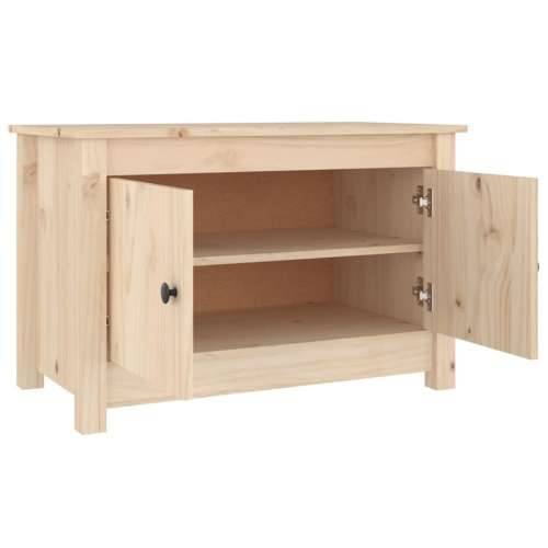 Ormarić za cipele 70 x 38 x 45,5 cm od masivne borovine - Prirodna 1 Cijena