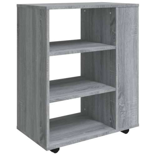 Pokretni ormarić hrast sonoma 60 x 35 x 75 cm konstruirano drvo - Sivi hrast sonoma 1 Cijena