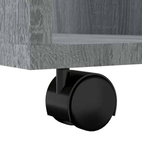 Pokretni ormarić hrast sonoma 60 x 35 x 75 cm konstruirano drvo - Sivi hrast sonoma 1 Cijena
