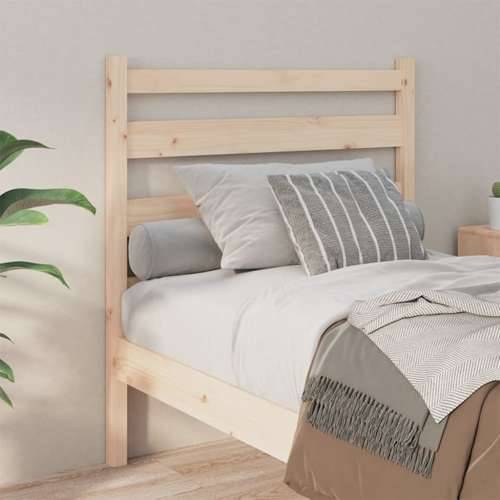 Uzglavlje za krevet 96 x 4 x 100 cm od masivne borovine Cijena
