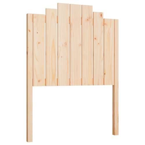 Uzglavlje za krevet 81 x 4 x 110 cm od masivne borovine - Prirodna 81 x 110 cm 1 Cijena