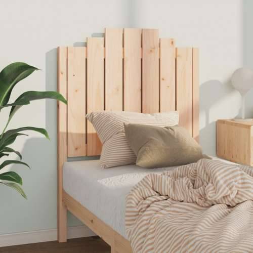 Uzglavlje za krevet 81 x 4 x 110 cm od masivne borovine - Prirodna 81 x 110 cm 1 Cijena