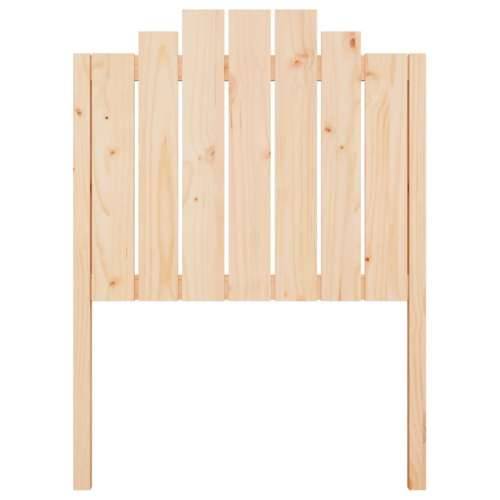 Uzglavlje za krevet 81 x 4 x 110 cm od masivne borovine - Prirodna 81 x 110 cm 1 Cijena