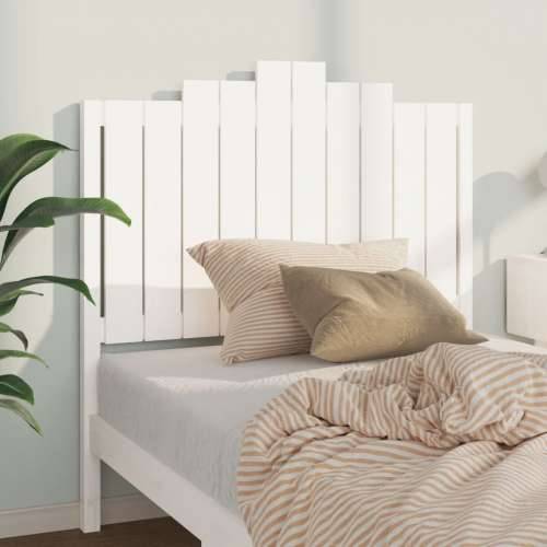 Uzglavlje za krevet bijelo 106 x 4 x 110 cm od masivne borovine - Bijela 106 x 110 cm 1 Cijena