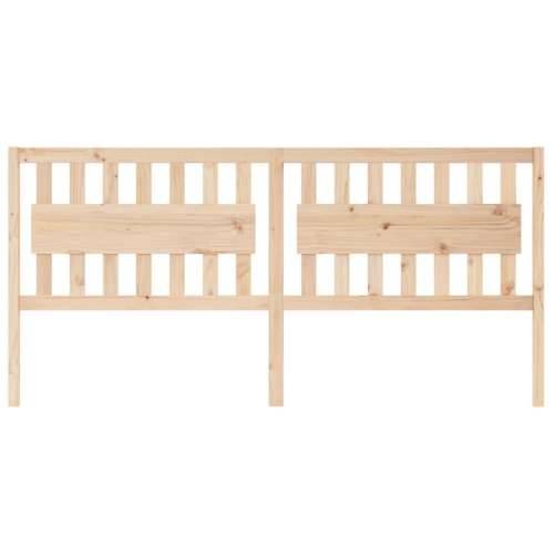 Uzglavlje za krevet 205,5 x 4 x 100 cm od masivne borovine - Prirodna 205.5 x 100 cm 1 Cijena