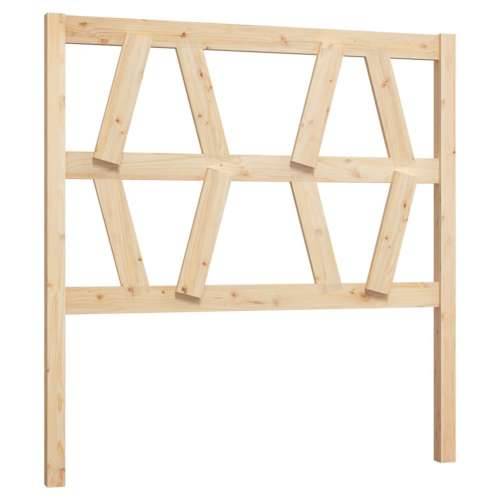 Uzglavlje za krevet 106 x 4 x 100 cm od masivne borovine - Prirodna 106 x 100 cm 1 Cijena
