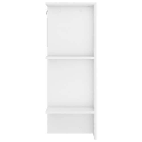 Ormarić za hodnik bijeli 97,5 x 37 x 99 cm konstruirano drvo - Bijela 1 Cijena