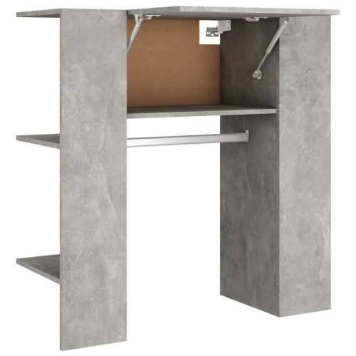 Ormarić za hodnik boja betona 97,5x37x99 cm konstruirano drvo - Beton siva 1 Cijena