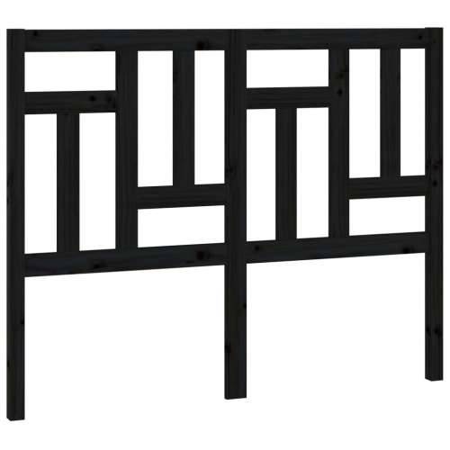 Uzglavlje za krevet crno 205,5 x 4 x 100 cm od masivne borovine - Crna 205.5 x 100 cm 1 Cijena