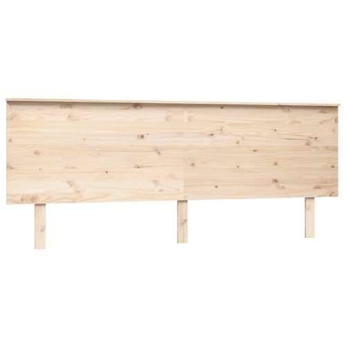 Uzglavlje za krevet 204 x 6 x 82,5 cm od masivne borovine - Prirodna 204 x 82.5 cm 1 Cijena