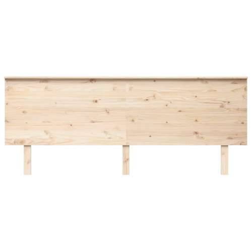 Uzglavlje za krevet 204 x 6 x 82,5 cm od masivne borovine - Prirodna 204 x 82.5 cm 1 Cijena