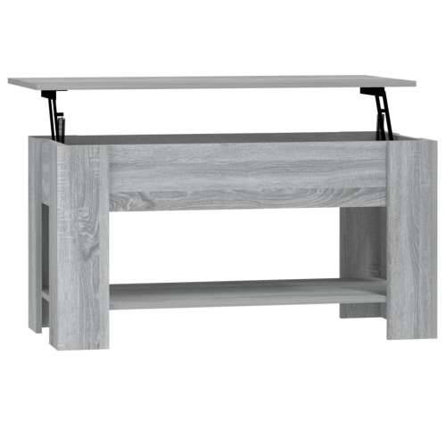 Stolić za kavu boja hrasta 101 x 49 x 52 cm konstruirano drvo - Sivi hrast sonoma 101 x 49 x 52 cm 1 Cijena