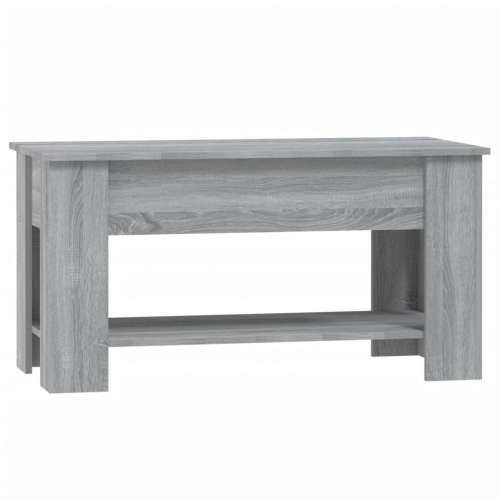 Stolić za kavu boja hrasta 101 x 49 x 52 cm konstruirano drvo - Sivi hrast sonoma 101 x 49 x 52 cm 1 Cijena