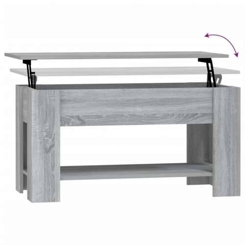 Stolić za kavu boja hrasta 101 x 49 x 52 cm konstruirano drvo - Sivi hrast sonoma 101 x 49 x 52 cm 1 Cijena