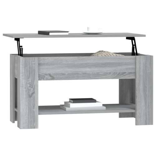 Stolić za kavu boja hrasta 101 x 49 x 52 cm konstruirano drvo - Sivi hrast sonoma 101 x 49 x 52 cm 1 Cijena