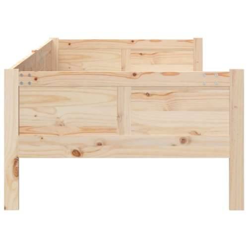 Dnevni ležaj od masivne borovine 80 x 200 cm - Prirodna 80 x 200 cm Cijena