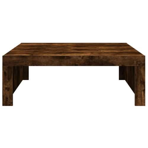 Stolić za kavu boja hrasta 100 x 100 x 35 cm konstruirano drvo - Dimljeni hrast 100 x 100 x 35 cm 1 Cijena