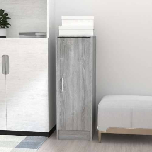 Ormarić za cipele sivi hrast 32 x 35 x 92 cm konstruirano drvo - Sivi hrast sonoma 31.5 x 35 x 92 cm 1 shoe cabinet with door Cijena