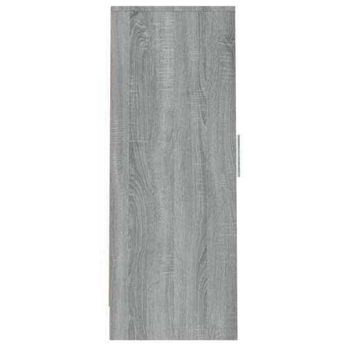 Ormarić za cipele sivi hrast 32 x 35 x 92 cm konstruirano drvo - Sivi hrast sonoma 31.5 x 35 x 92 cm 1 shoe cabinet with door Cijena