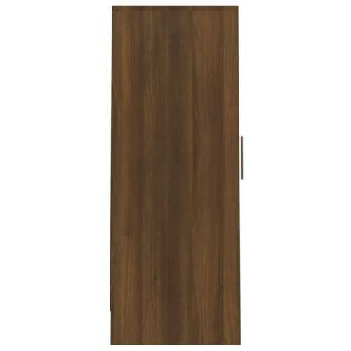 Ormarić za cipele smeđi hrast 32 x 35 x 92 cm konstruirano drvo - Smeđi hrast 31.5 x 35 x 92 cm 1 shoe cabinet with door Cijena
